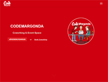 Tablet Screenshot of codemargonda.com